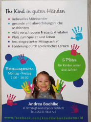 Knuddelbande Detmold - Tagesmutter/ Tagespflege Detmold  Knuddelbande Detmold - Tagesmutter/ Tagespflege Detmold